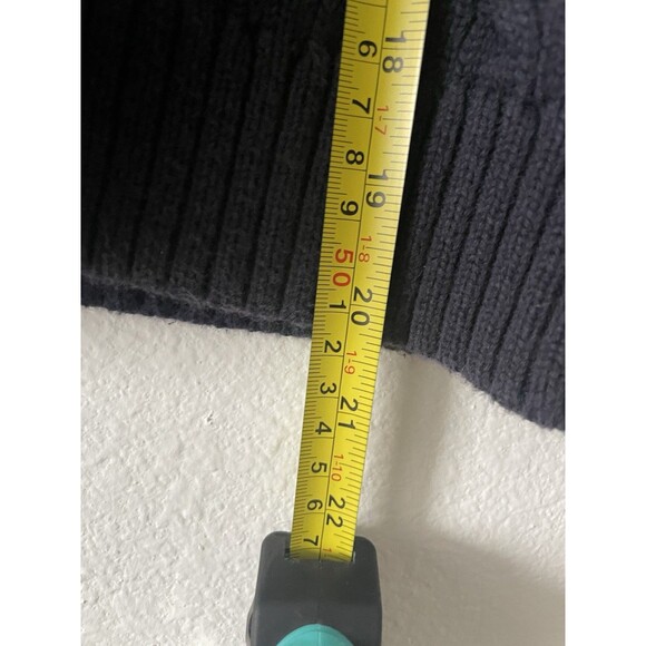 Ralph Lauren Sport Cable Knit Shirt Women's L Preppy Corpcore Office Siren - Picture 5 of 6